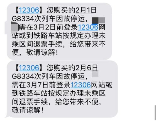 高铁退票12306账号什么意思