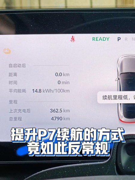 小鹏p7实际续航能力？