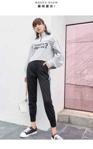 校服裤是不是今年的流行趋势？