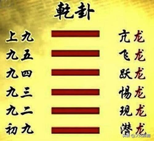 易经乾卦爻辞里的龙是什么？
