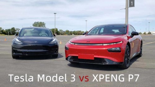 小鹏p7和model3真实续航对比？
