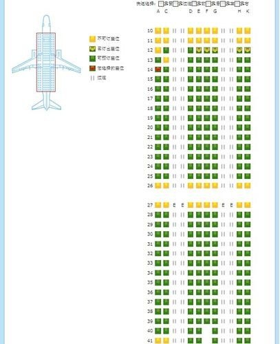 738值机选座最佳位置？