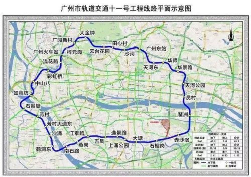 为什么广州地铁没有11、12号线？