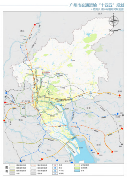 广州市交通运输“十四五”规划发布！番禺将有哪些地铁新线？