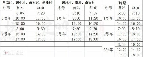 农村怎么看汽车站的发车时间？