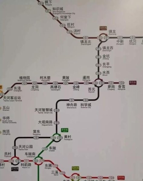 21号线凤岗是广州哪里？