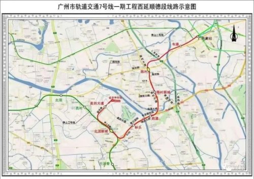 广州地铁7号线东延线几时通车？