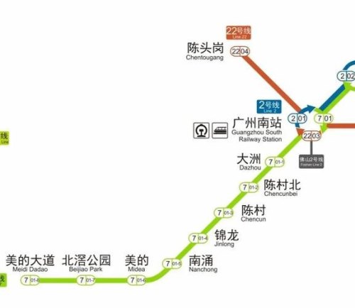 广州地铁七号线平时人多吗？