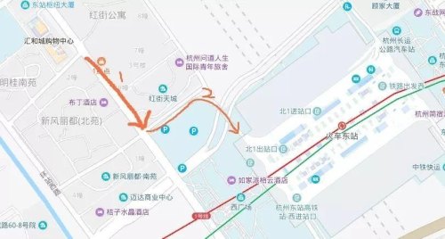 五点以后外地车还能开入杭州火车东站吗？