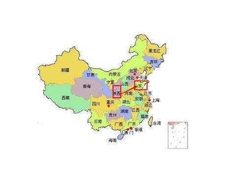 陕西属于中国哪个方位？