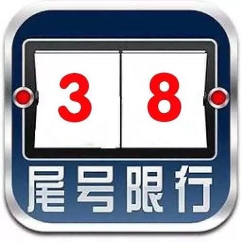 限行3和8什么意思？