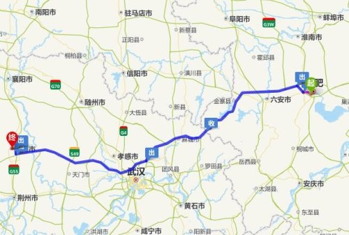 明天想开车从武汉到合肥，可以出城吗？