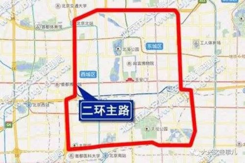 为什么不能进入北京二环外地车？