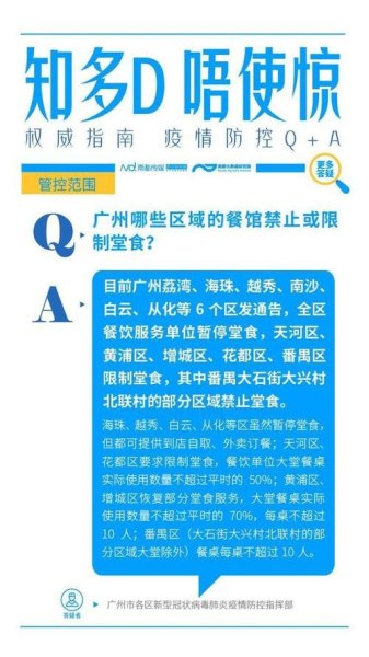 今天广州多区域解封，可以堂食了吗？
