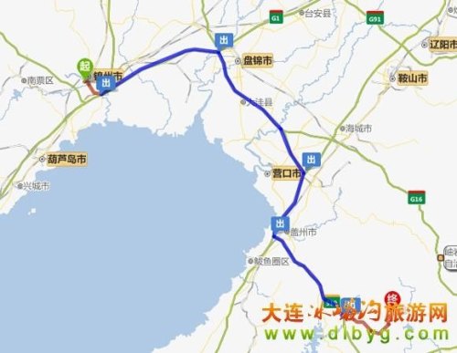 从锦州到大连路过营口吗？