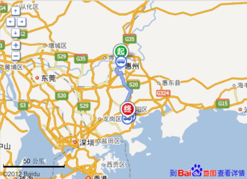 惠州火车到惠州汽车站怎么走？
