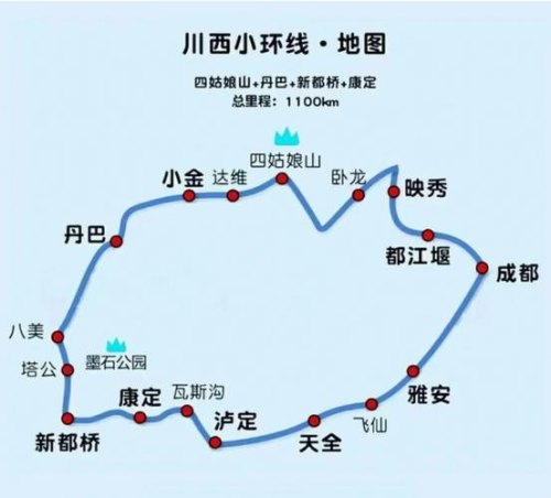 明年七月份北京自驾川西大环线，食宿景点行程如何安排？