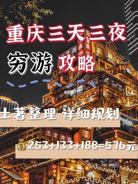 重庆一天游最佳攻略及费用？