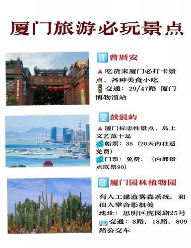 准备春节郑州开车自驾游厦门麻烦给个路线图，有哪些景点风景？