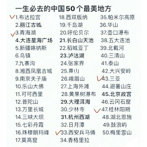中国十大必去的旅游城市是什么？