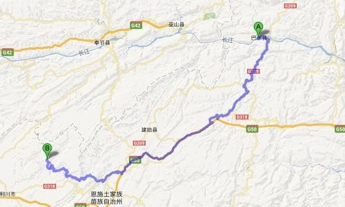 四川到恩施自驾游路线？