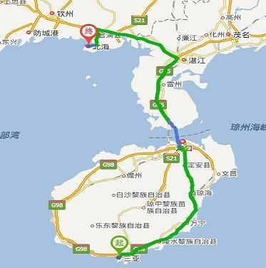 包头到北海自驾最好的出行方式？