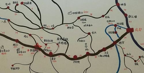 成都到新都桥最好走的路？