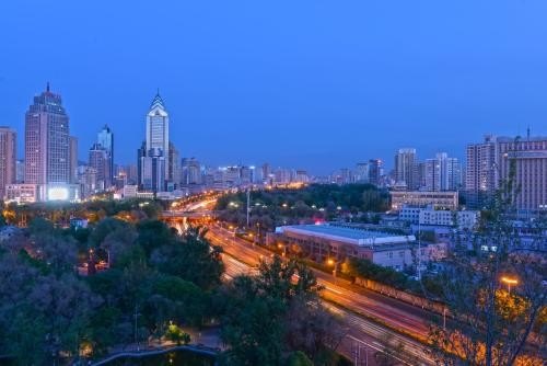 乌鲁木齐晚景图片