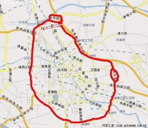 外地车在天津的限行规定