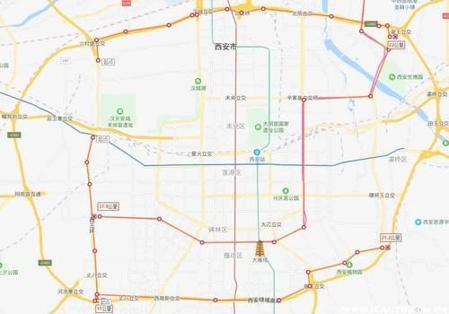 西安限号抓拍摄像头位置
