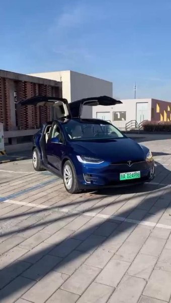 特斯拉modelx鸥翼门落地价？