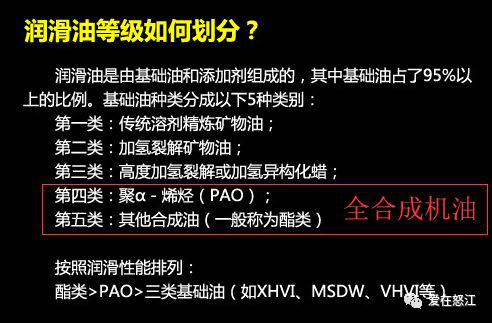 酯类全合成机油的优缺点？