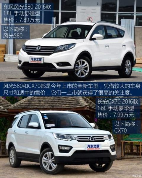 东风580和长安cx70哪个省油