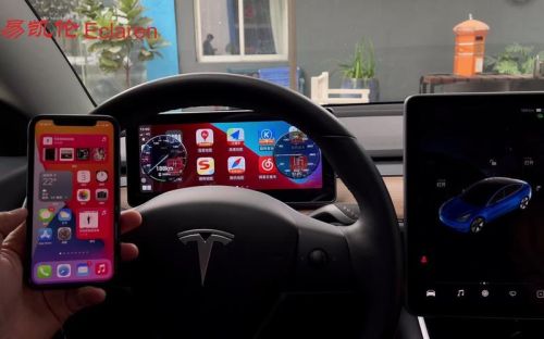 特斯拉model3内置摄像头怎么查看？