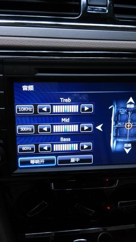 车里音响怎么调音效好