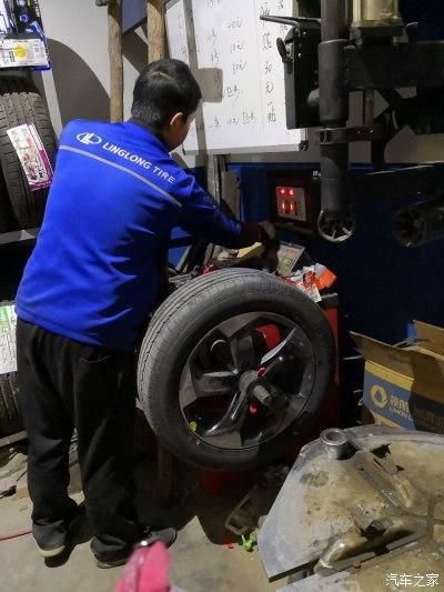 实体店换轮胎有售后吗？