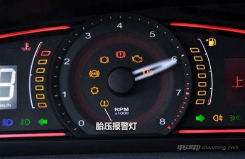 srx胎压监测灯亮怎么消除？