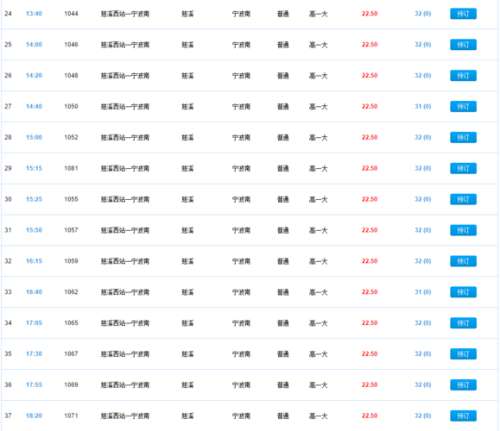 丹东到宽甸的客车价格是多少，车程是多长时间，都几点有车？