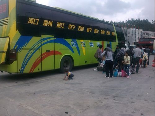 可以坐长途大巴到海口吗？