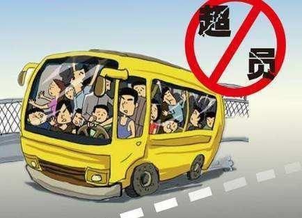 客车超载20%以上扣几分