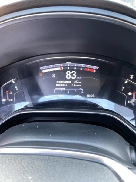 2016款本田crv2.4豪华版油耗？