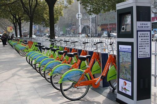 镇江共享单车站点？