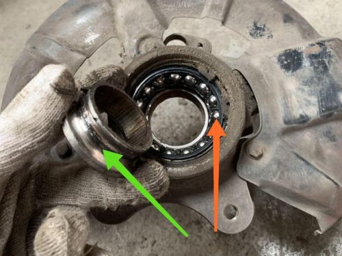 汽车前轮轴承拆装步骤？