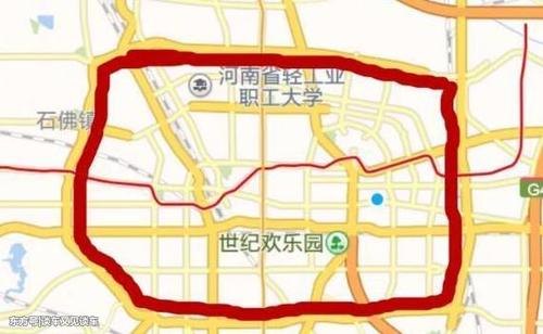 郑州限行不小心开进去一段有事吗