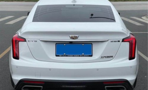 凯迪拉克ct5前车牌怎么安装？