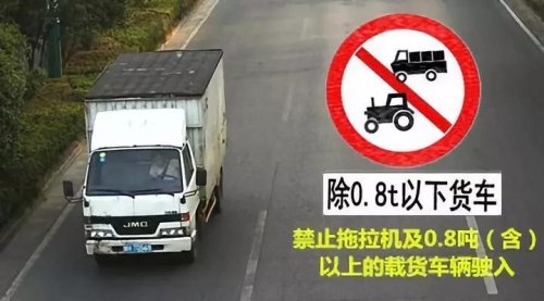 货车违反限制或禁止通行怎么处罚