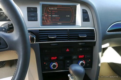 09款奥迪a6l空调怎么开冷风？