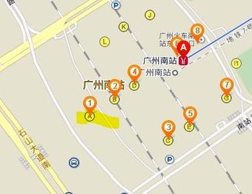 广州南站下高铁哪个出站口比较近？