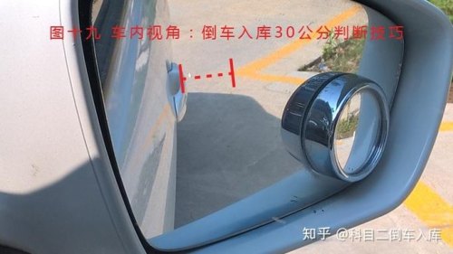 倒车入库小于30公分扣分吗