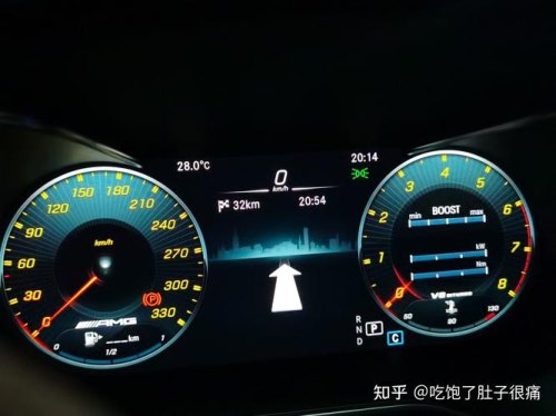 奔驰c260l导航怎么投到仪表盘？